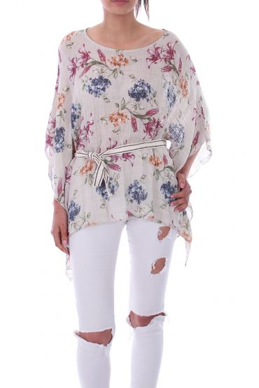 TUNIC LINEN 9150 BEIGE