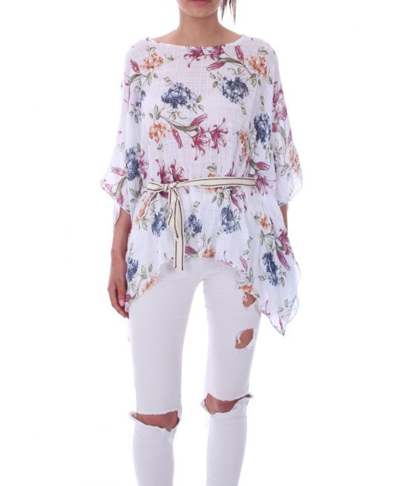 TUNIC LINEN 9150 WHITE