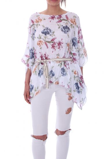 TUNIC LINEN 9150 WHITE