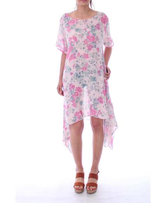 ROBE TUNIQUE 9151 ROSE