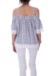 TOP SPALLE DENUDEES 9171 BLU