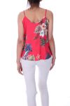 TOP PRINT FLORAL 9178 RED