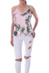 CAMISOLE FLORAL 9178 ROSE