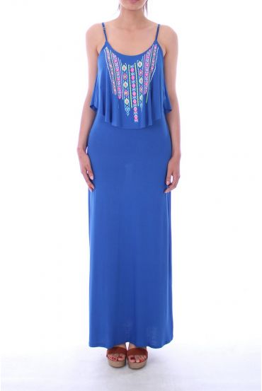 LONG DRESS 9181 ROYAL