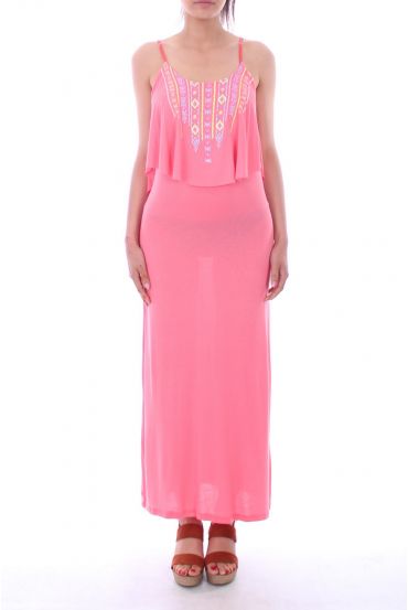 LONG DRESS 9181 CORAL