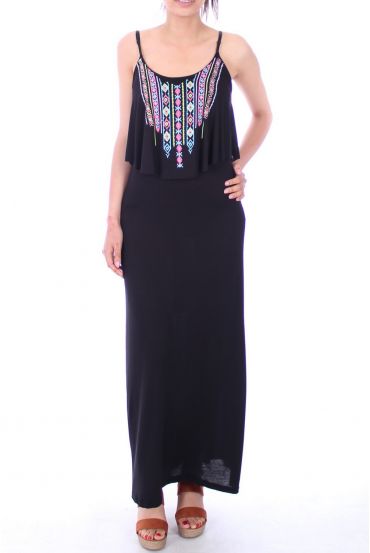 LONG DRESS 9181 BLACK