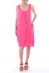 LOW BACK DRESS FANTASY 9186 FUSHIA