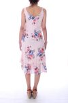 DRESS PRINTED 9187 ROSE