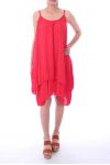 ROBE DOS FANTAISIE 9188 ROUGE