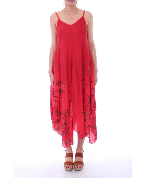 ROBE IMPRIMEE 9189 ROUGE