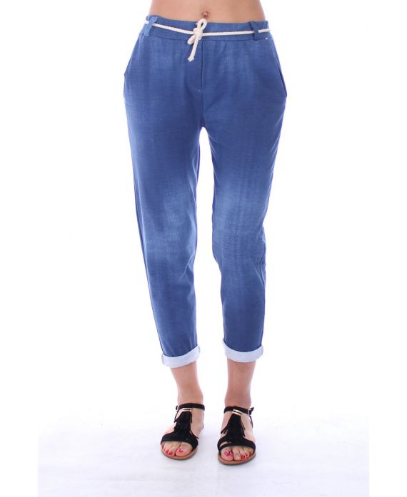 BROEK 9193 BLAUW