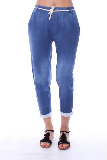 BROEK 9193 BLAUW