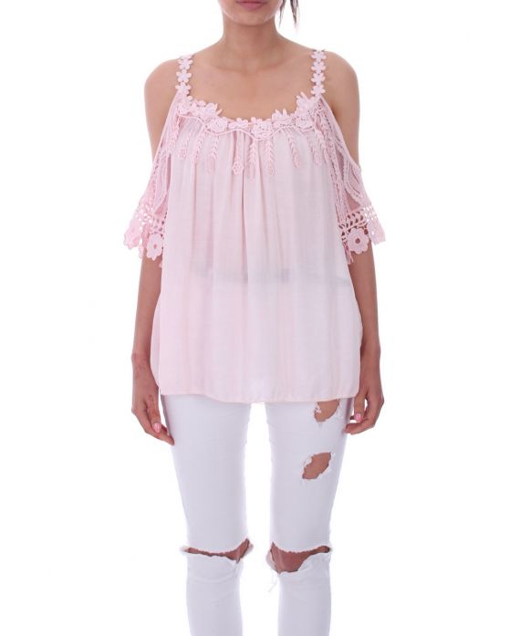 TUNIC LACE 9195 PINK