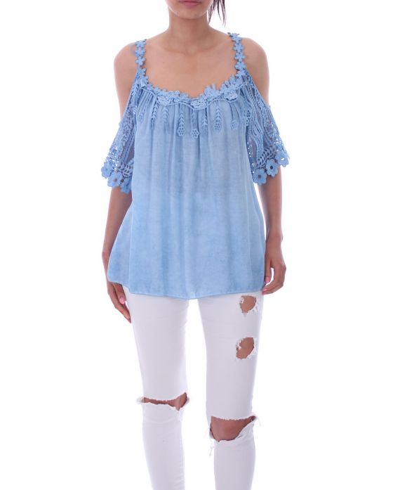 TUNIC LACE 9195 BLUE