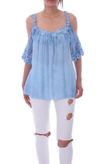 TUNIC LACE 9195 BLUE