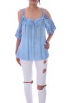 TUNIC LACE 9195 BLUE