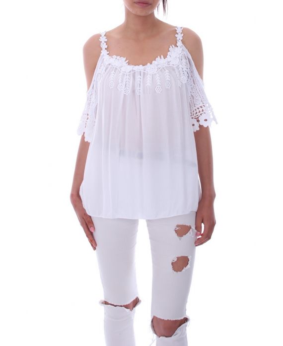 TUNIC LACE 9195 WHITE