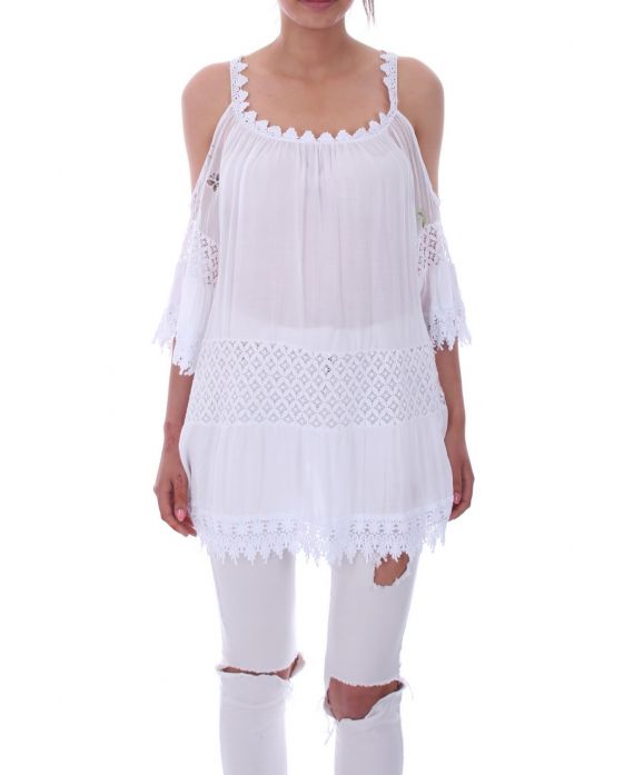 TUNIC LACE 9196 WHITE