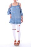 TUNIC LACE 9196 BLUE