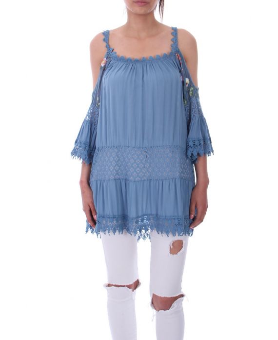 TUNIC LACE 9196 BLUE