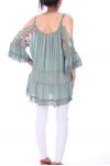 TUNIC LACE 9196 MILITARY GREEN