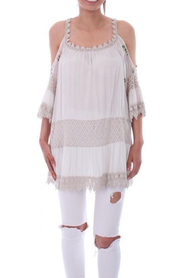 TUNIC LACE 9196 BEIGE