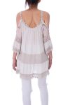 TUNIC LACE 9196 BEIGE