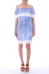 ROBE DENTELLE 9199 BLEU CLAIR