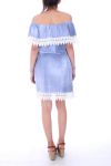 DRESS LACE 9199 LICHT BLAUW