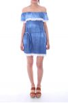 DRESS LACE 9199 DONKER BLAUW