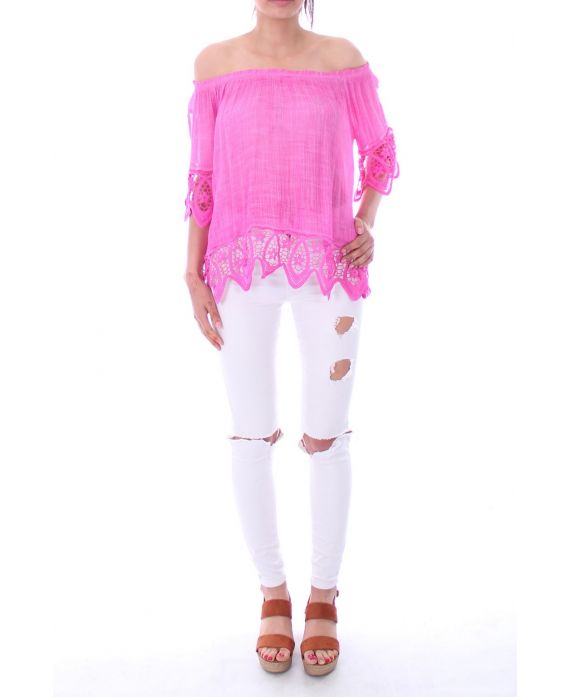 TUNIC LACE 9200 FUSHIA