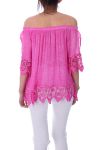 TUNIC LACE 9200 FUSHIA