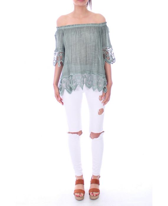 TUNIC LACE 9200 MILITARY GREEN