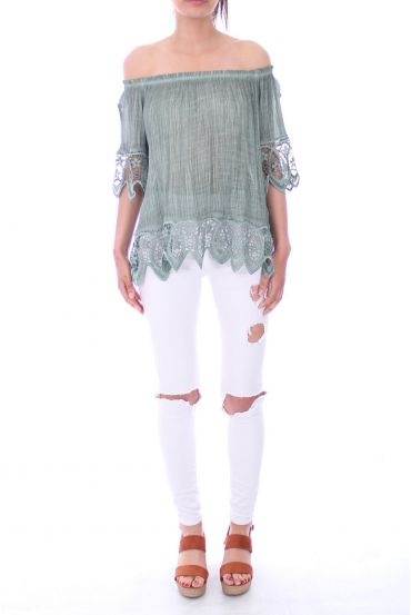 TUNIC LACE 9200 MILITARY GREEN