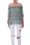 TUNIC LACE 9200 MILITARY GREEN