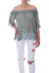 TUNIC LACE 9200 MILITARY GREEN