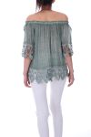 TUNIC LACE 9200 MILITARY GREEN