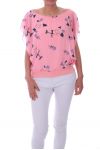 TOP A FLEURS 0021 ROSE