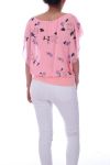 TOP A FLEURS 0021 ROSE