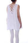 TOP SCHIENA IN PIZZO 0009 BIANCO