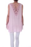 TOP SCHIENA IN PIZZO 0009 ROSA