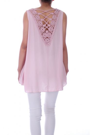 TOP BACK LACE 0009 PINK