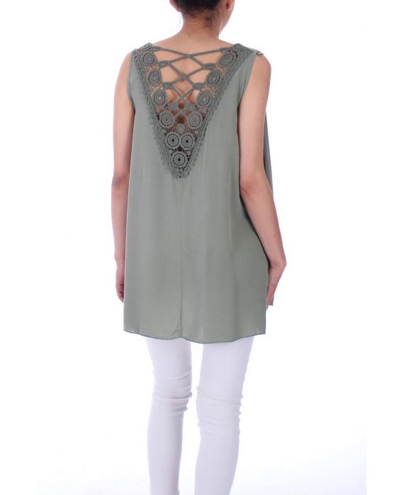 TOP BACK LACE 0009 MILITAIRE GROEN