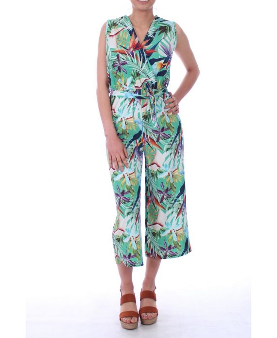 COMBINATION PRINTS TROPICAL 0005 GREEN