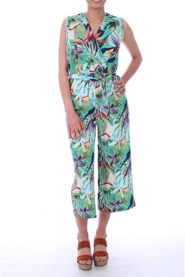 COMBINATION PRINTS TROPICAL 0005 GREEN