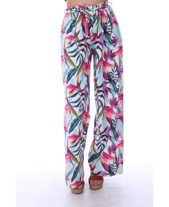 PANTALON IMPRIME TROPICAL 0024