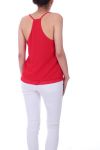 TOP DOS CROISE 0028 ROUGE