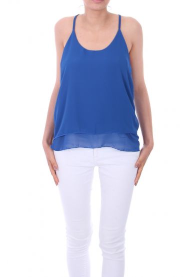 TOP BACK CROSSES 0028 ROYAL BLUE