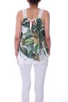 TOP ESTAMPADOS TROPICALES 0045 BLANCO