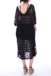 DRESS LACE 0014 NOIR - BOHEME